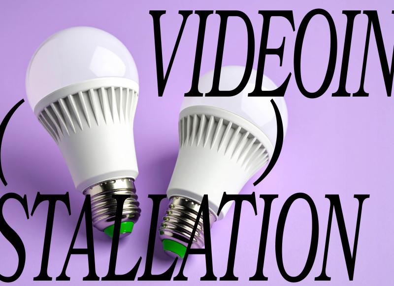 ( ) Videoinstallation